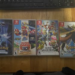 Select Nintendo Switch Games
