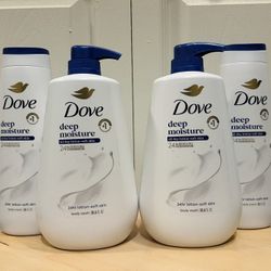 Dove Body Wash Bundle (4 For $26)
