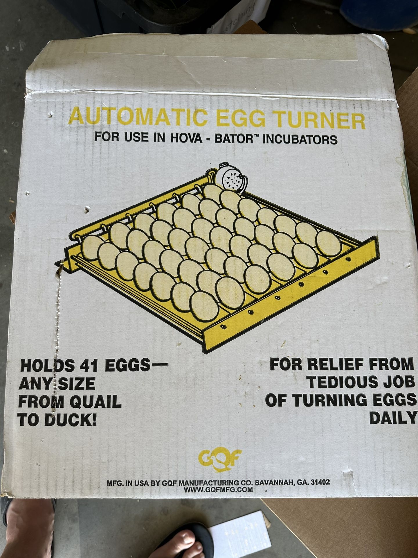Automatic Egg Turner