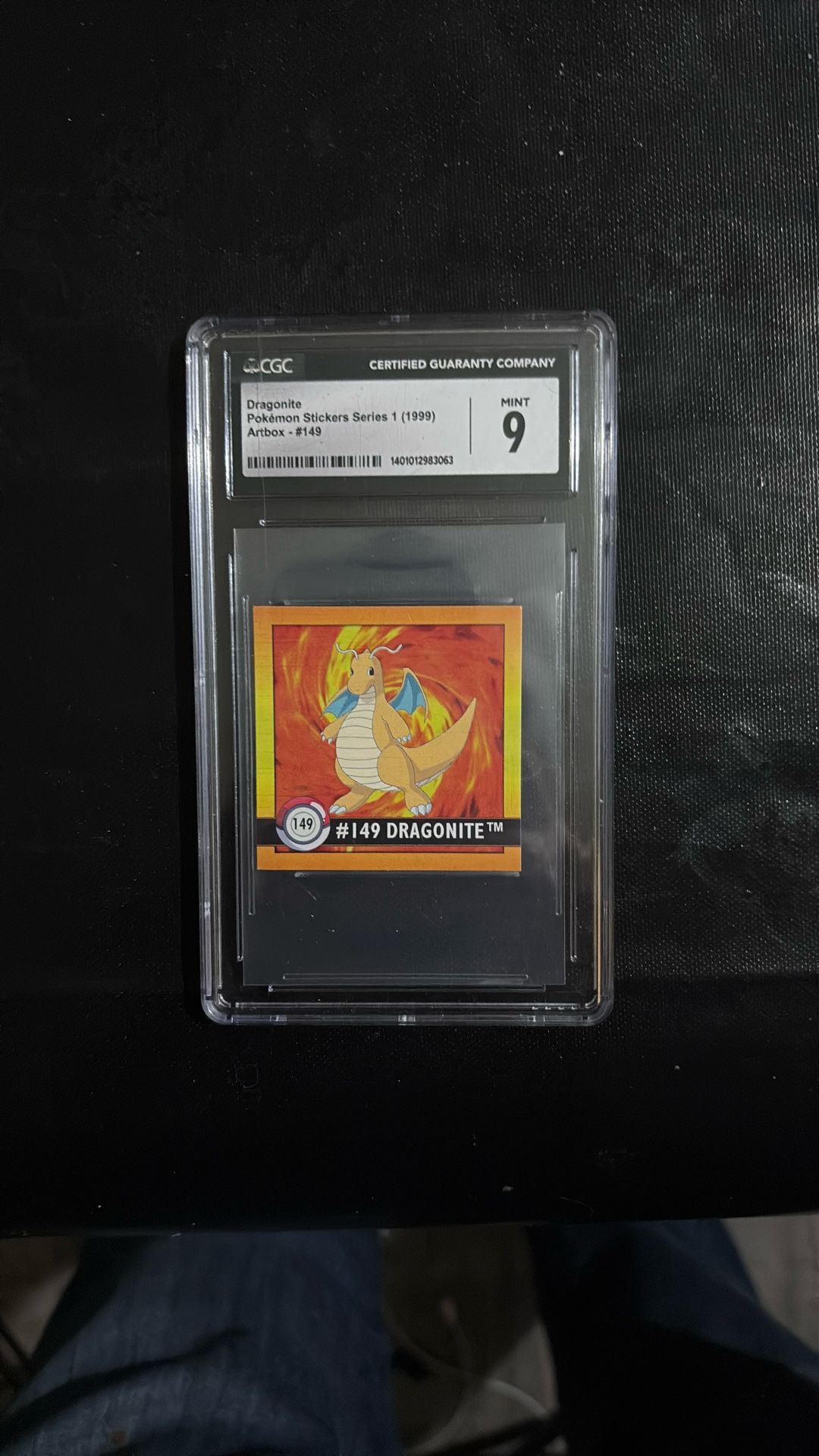Pokemon Sticker Series 1 (1999) Cgc Grade 9