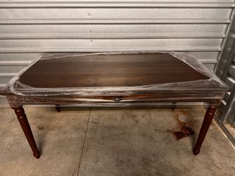Pottery Barn solid wood desk/table