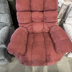Wall Hugger Red Rocker Recliner Sale 