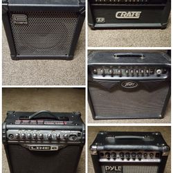 Guitar Amps, Pedals, And Gear