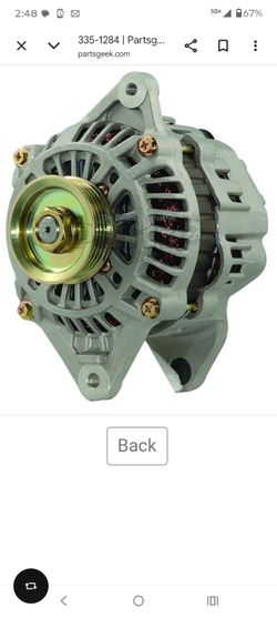 NEW IN BOX !!! 1(contact info removed)  Mitsubishi Eclipse Alternator - AC Delco (contact info removed)