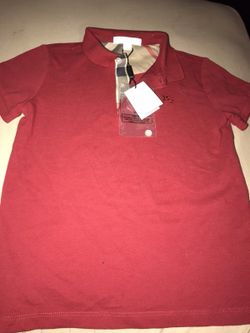 Authentic Burberry boys shirt 5y