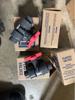1/2 pvc valves