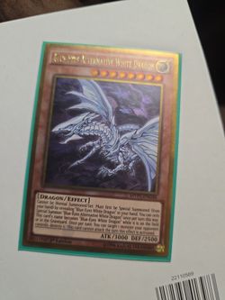 Yugioh blue eyes alternative white dragon