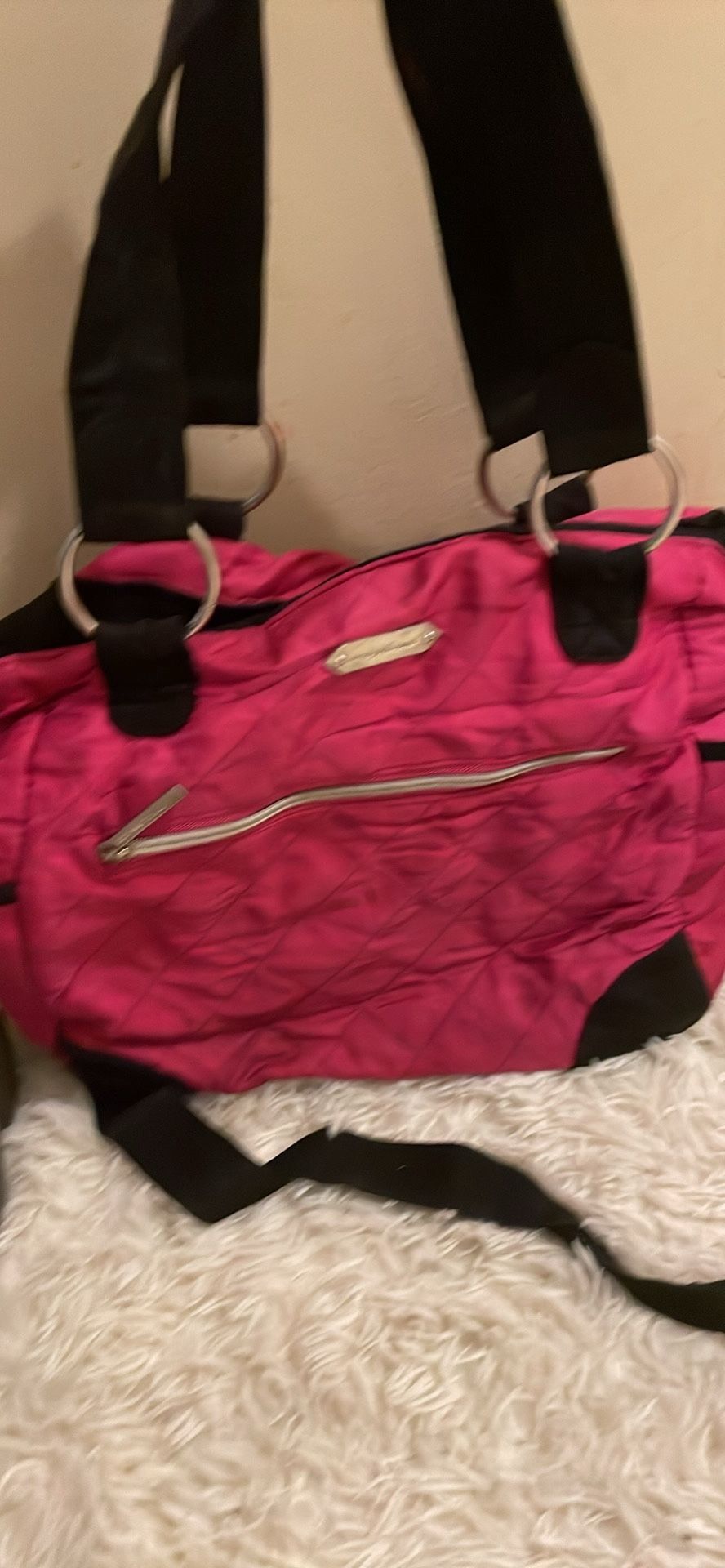 Pink Diaper Bag