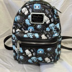 Disney Parks Chibi Haunted Mansion Loungefly Mini Backpack