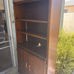 Solid Wood Bookshelf