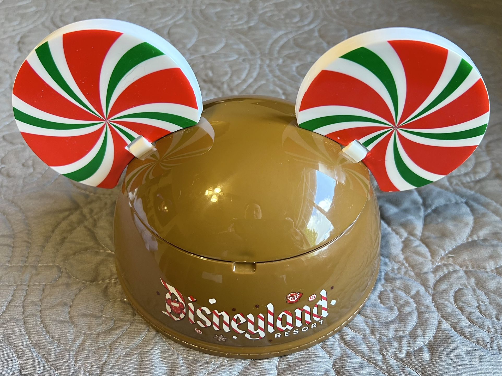 Disney Mickey Mouse Gingerbread Happy Holidays Bowl