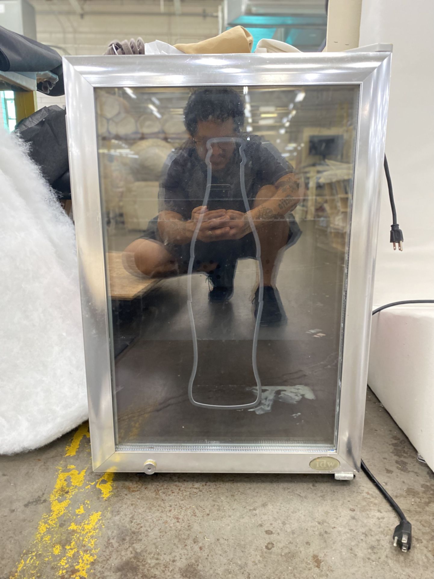 Authentic Coca-Cola Mini Refrigerator 