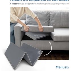 Meliusly Heavy Duty Sleeper Sofa Support Board (48x60 - Queen Size) Reinforced Wood Sofa Bed Support