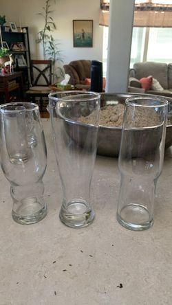 Set three glass