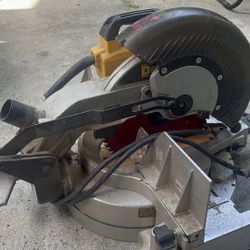 DeWalt Chop Saw, Retail Price $259.99+tax, Asking 90