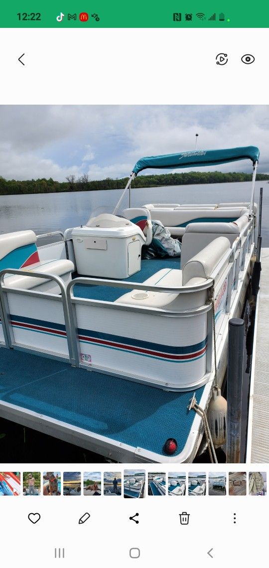 1999 sweetwater pontoon boat