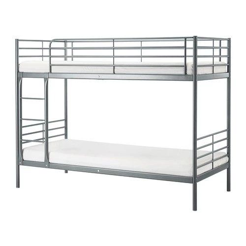 Twin bunk bed metal frame