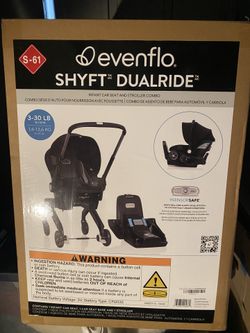 Even flow dual shifty stroller/car seat
