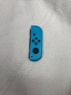 Genuine Nintendo Switch Left Joy-Con Controller Neon Blue – OEM – Tested & Working – Small Crack