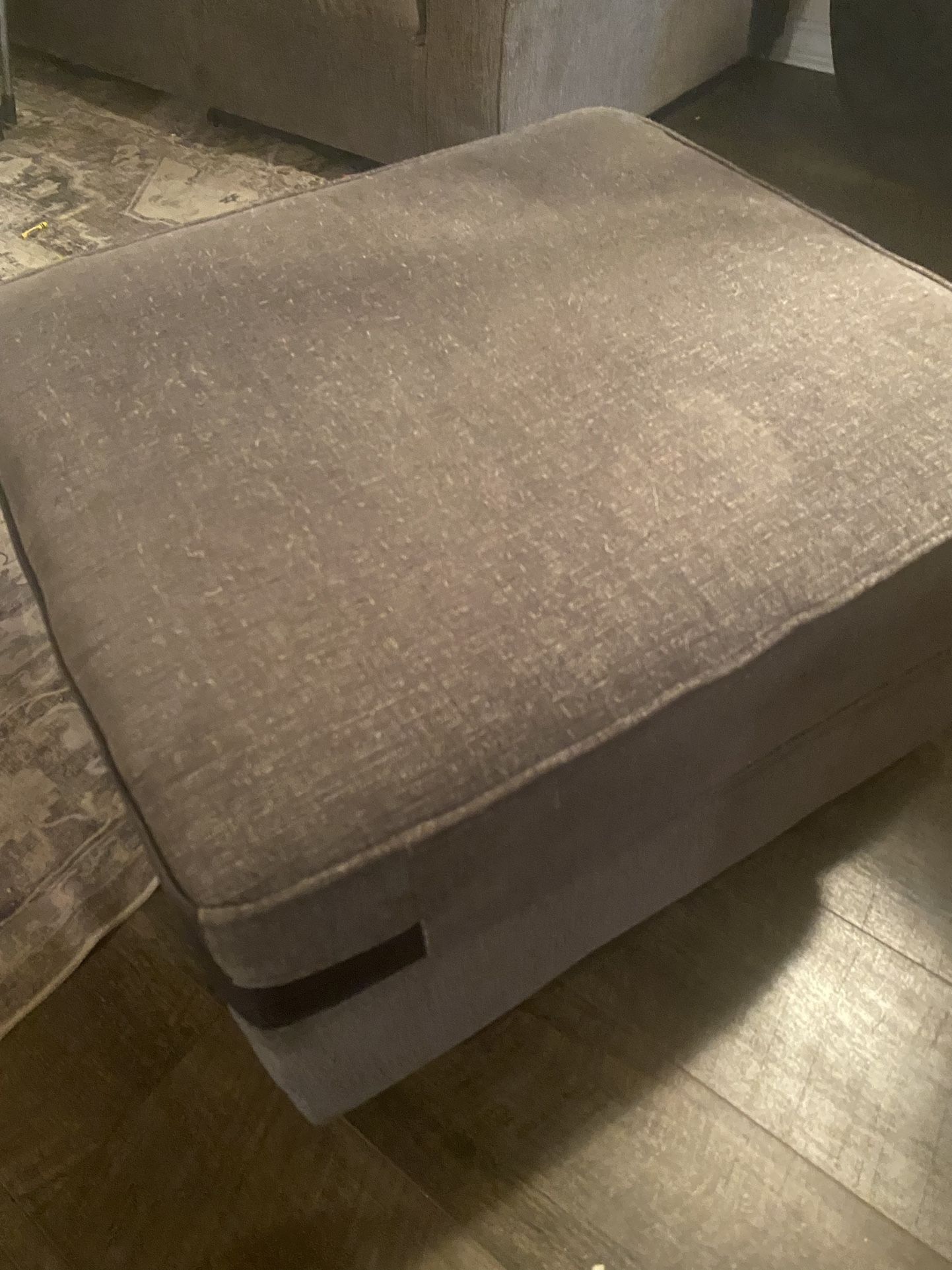 Couch and ottoman