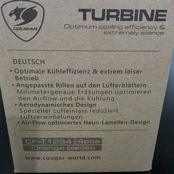 Cougar Turbine CF-T12S4 Case Fan