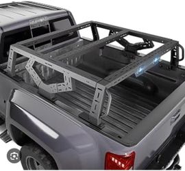 16.73" Overland Truck Bed Racks Systems For Trucks Compatible With Tacoma/Ranger/Gladiator JT | Yzon