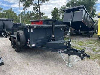 AMP 6 x 10 Low Side Dump Trailer 7k