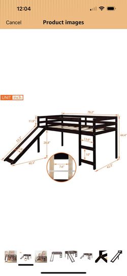 Loft Bed With Slide