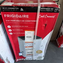FHPW122AC1 Frigidaire 3-in-1 Connected Portable Room Air Conditioner 12,000 BTU (ASHRAE) / 8,000 BTU (DOE)