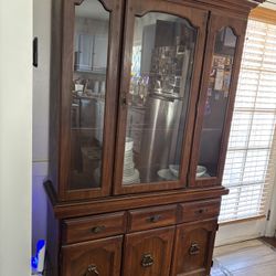 Wooden China cabinet 