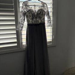 Gray Vintage Dress 