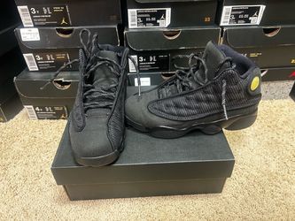 Air Jordan 13 Retro Black Cat Kids Size 3Y