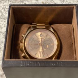 Michael Kors Rose Gold Watch