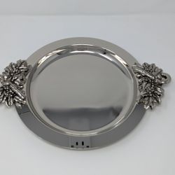 Towle Rectangular Serving Tray - Candy Cane Handles Holiday Platter - 16" x 12"