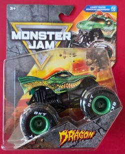 Monster Jam, "Dragon", Legacy Trucks Theme, Series 46, 1/64 scale, VHTF.