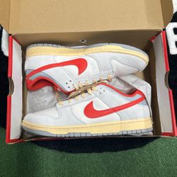 Nike Dunk Low ‘Athletic Department Picante Red’ Size 10