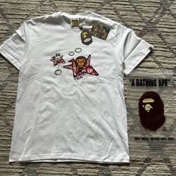 Bape Paper Airplanes Tee Shirt 