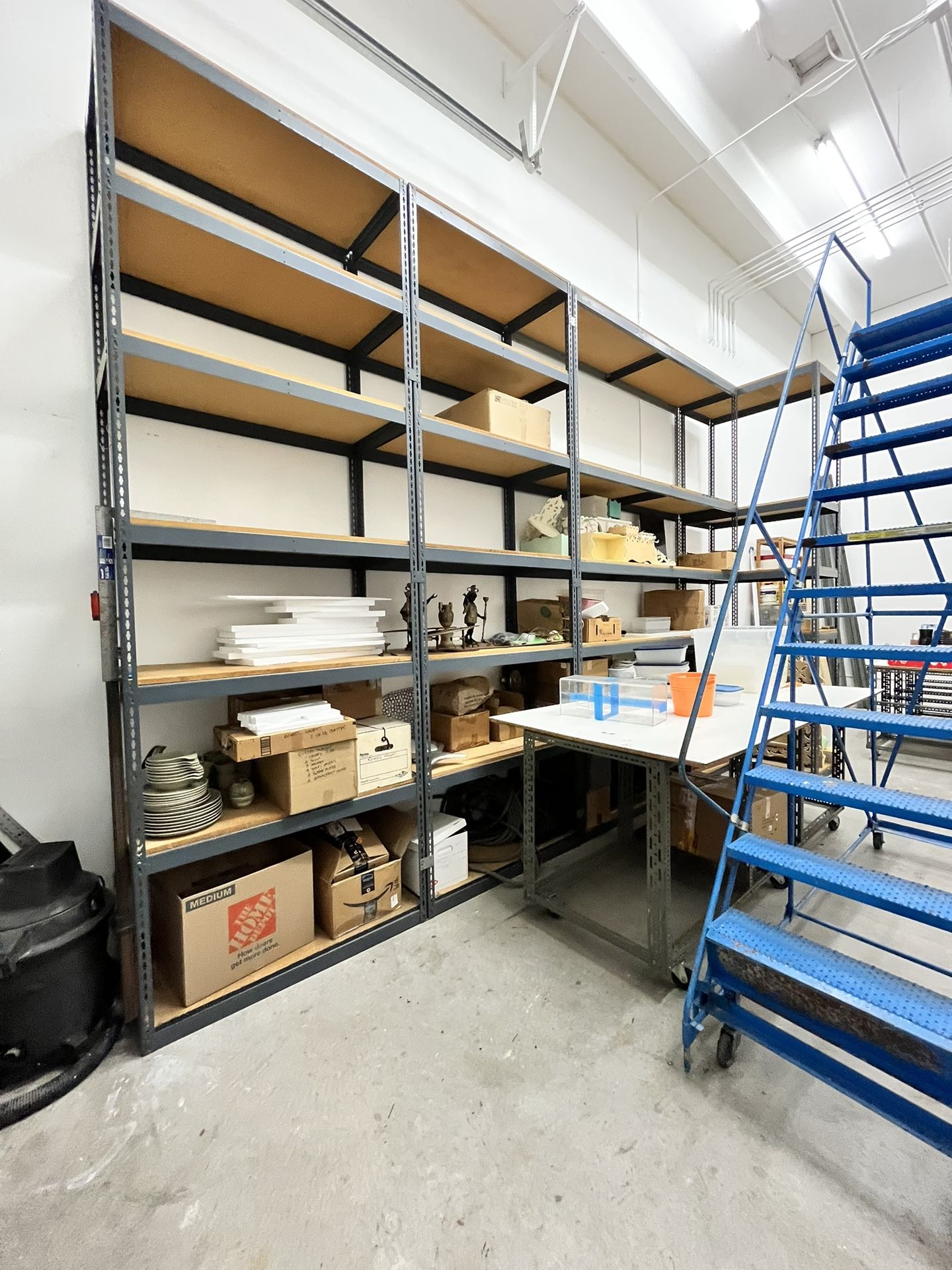 Shelves for Storage Garage, Storage Facility, Warehouse.