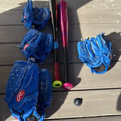 Kids Baseball Bats And Gloves