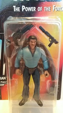 1995 Kenner Star Wars The Power Of The Force Lando Calrissian Action Figure