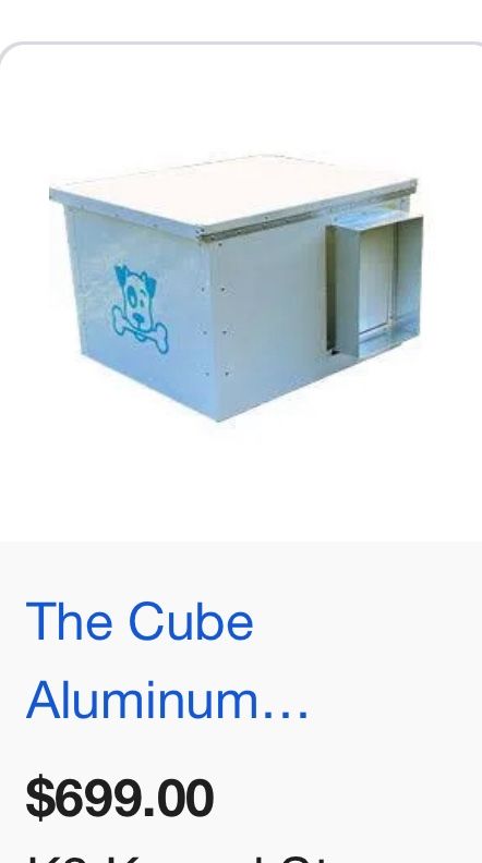 Metal Insulated Large Dog House