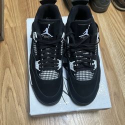 Air Jordan 4 Retro White Thunder Size 13