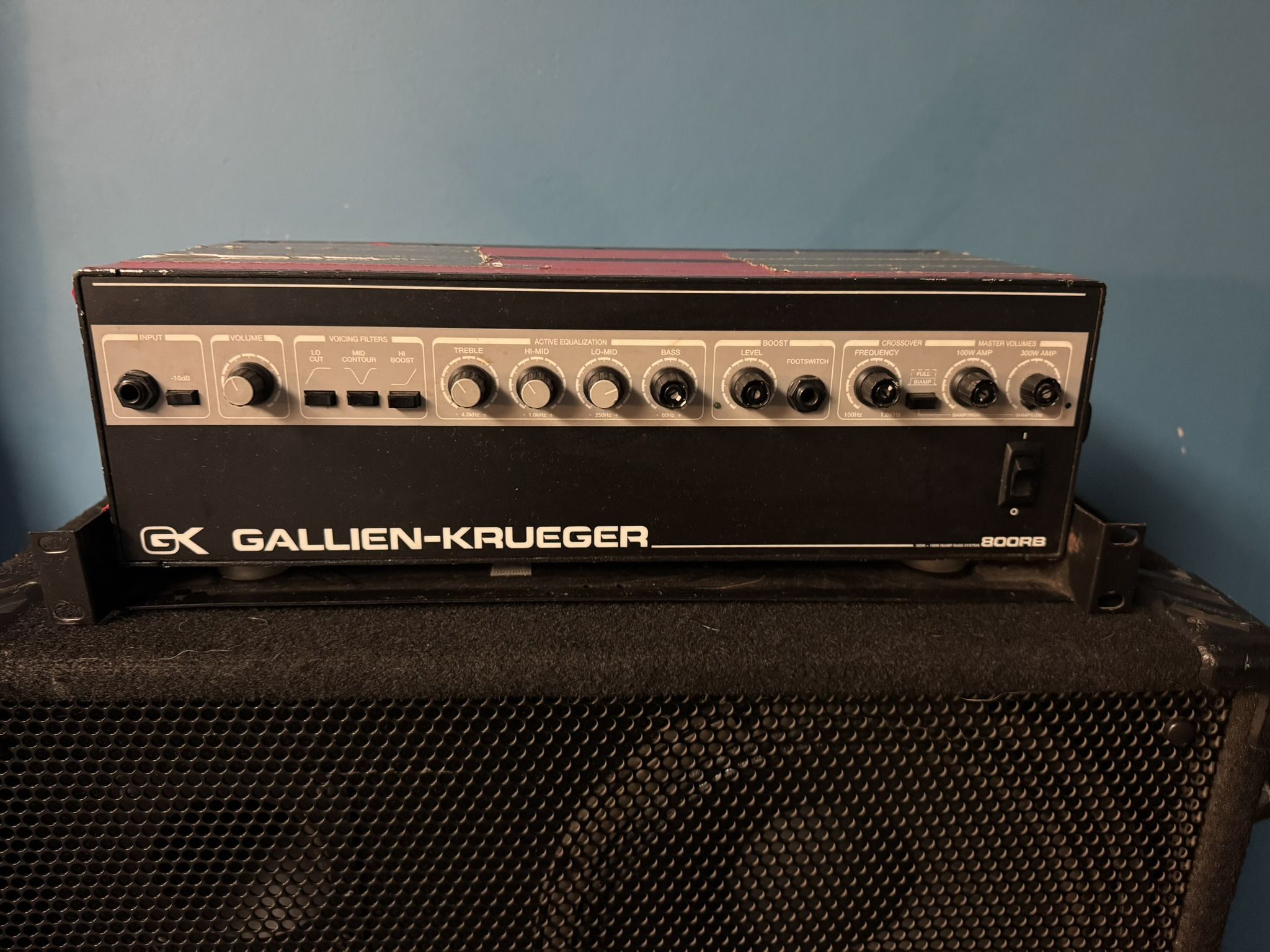 Gallien-Krueger GK 800RB head in good condition.