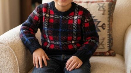 Old Navy Boys XS(5) Pullover Sweater  Knit Long Sleeve (COD083)