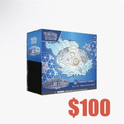 Stellar Crown Pokemon Center Elite Trainer Box (ETB)