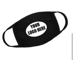 Custom Face Masks with your Logo or Text