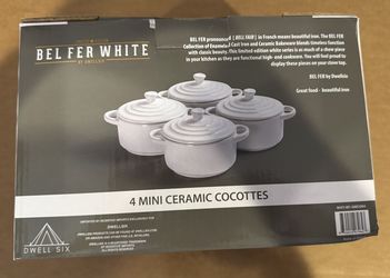 Bel Fer Mini Cocottes Casserole Dish Mini Dutch Oven