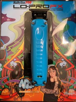 BaByliss PRO Limited Edition Influencer Blue Lo-Pro FX Trimmer