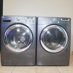 LG Washer And Electric Dryer Free Deliver And Install 6 Month Warranty 