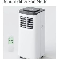 10000BTU Portable Air Conditioners - Portable AC Unit with Built-in Dehumidifier Fan Mode